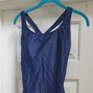 Speedo One-piece Navy Swmsuit
